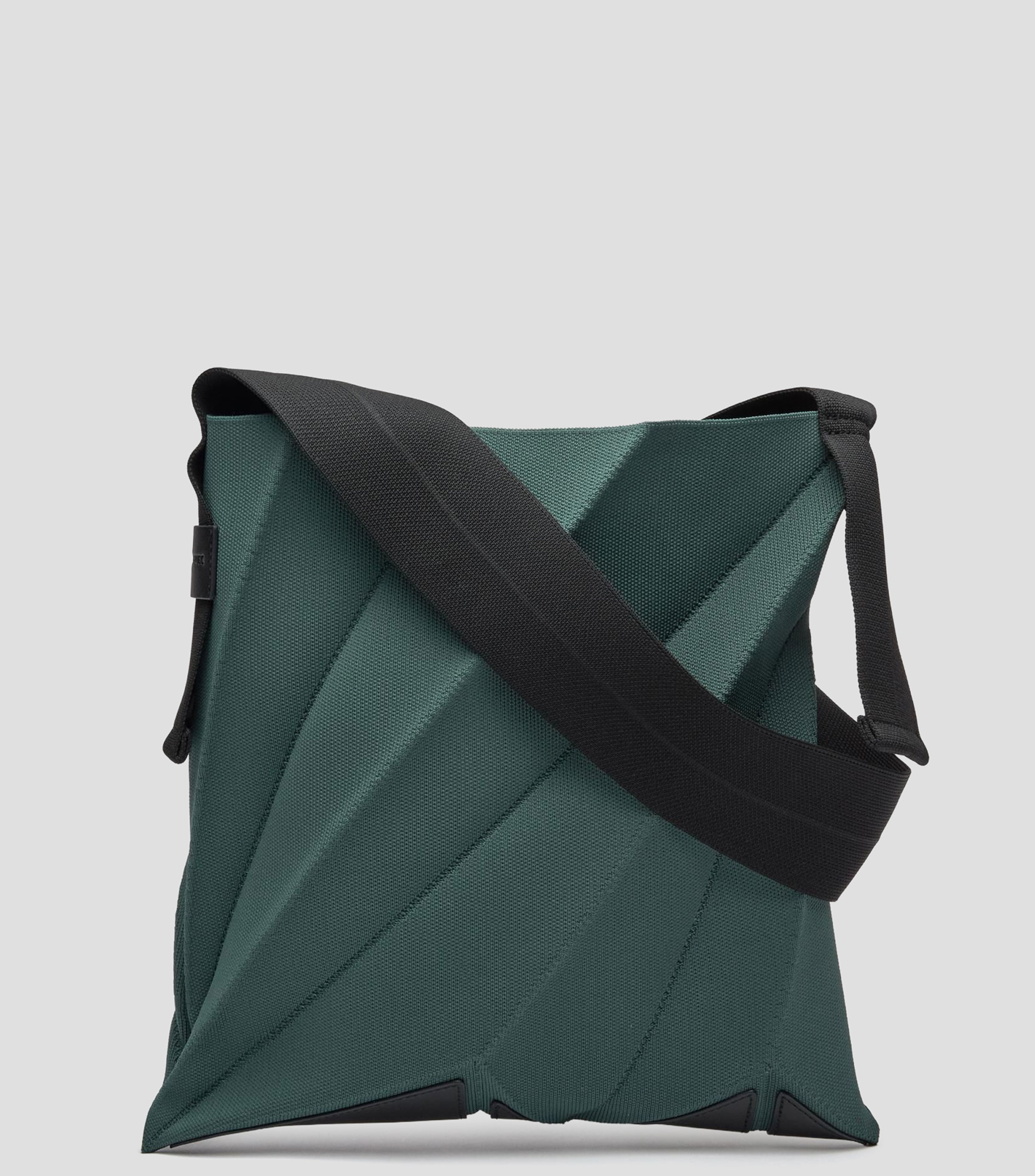 Bolsa hobo plisada lisa Mujer
